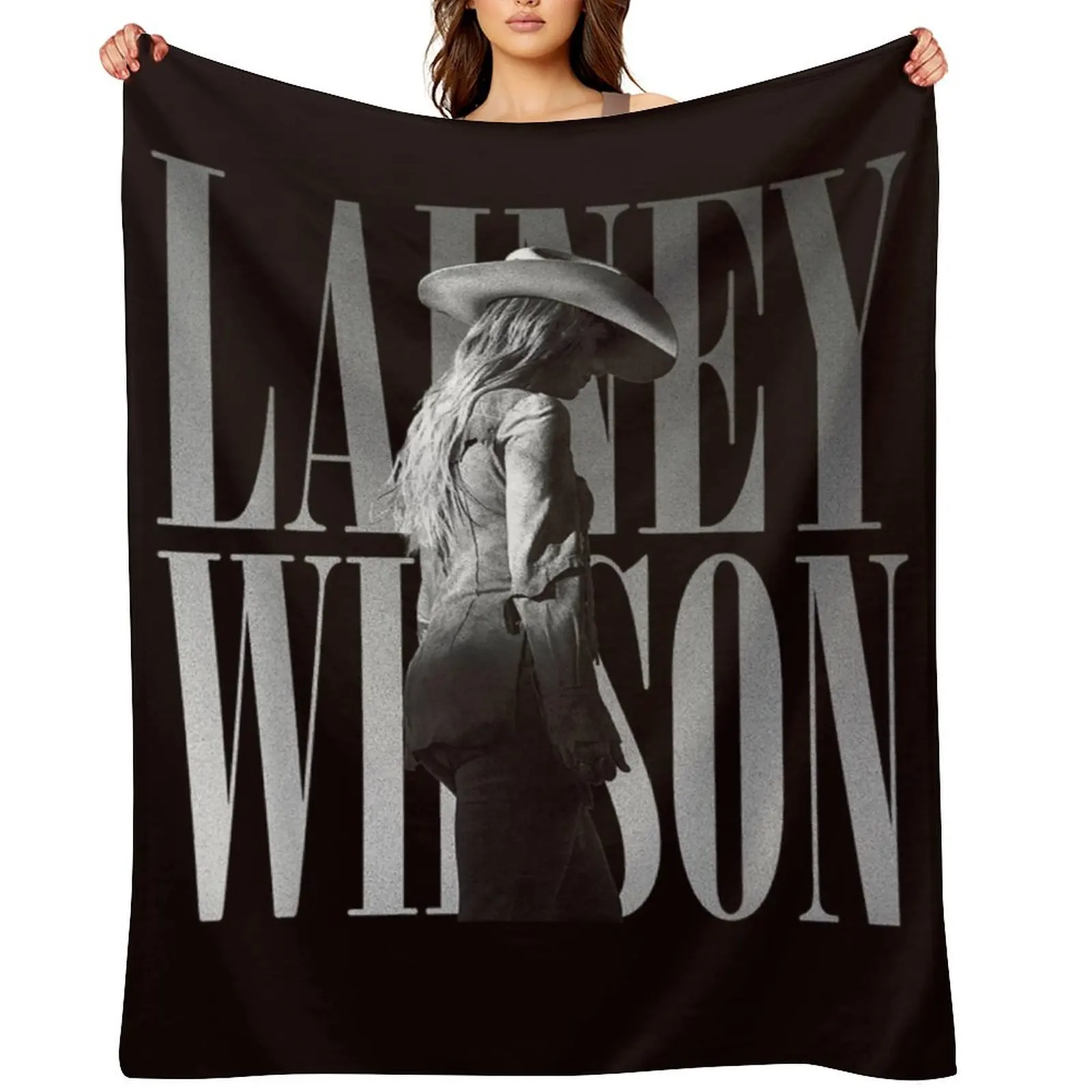 

lainey wilson - country's cool again tour Throw Blanket Shaggy sofa bed Picnic Hairy Blankets