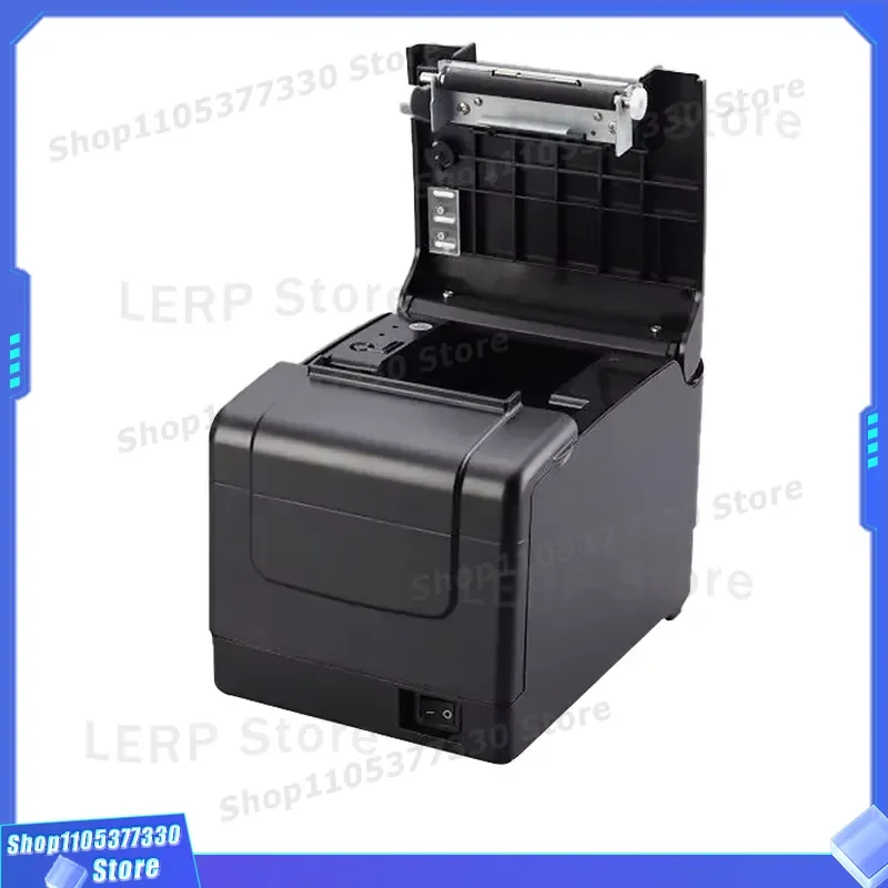 MJ8090 80mm Thermal Receipt Printer Desktop POS Bill Printing Machine with USB RS232 LAN WiFi Bluetooth Interface Optional