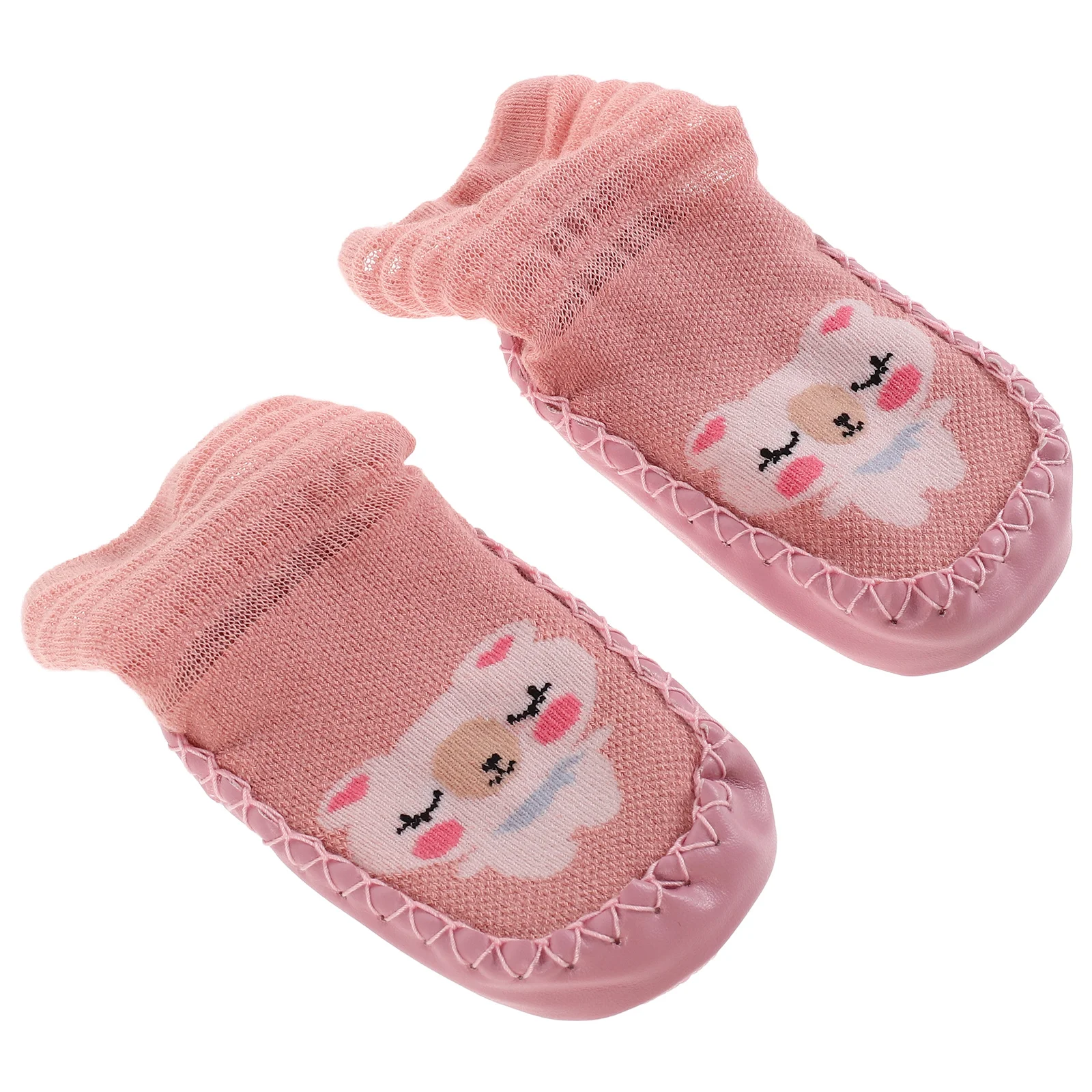 

1Pair Baby Anti-Slip Floor Socks Soft Sole Mesh Material Baby Training Walking Shoes First Walking Socks for Infants Toddlers