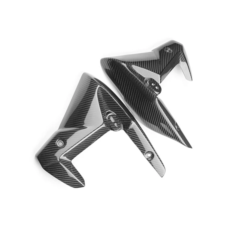 For Triumph Street Triple Carbon Fiber Water Tank Side Protection Cover 13-19