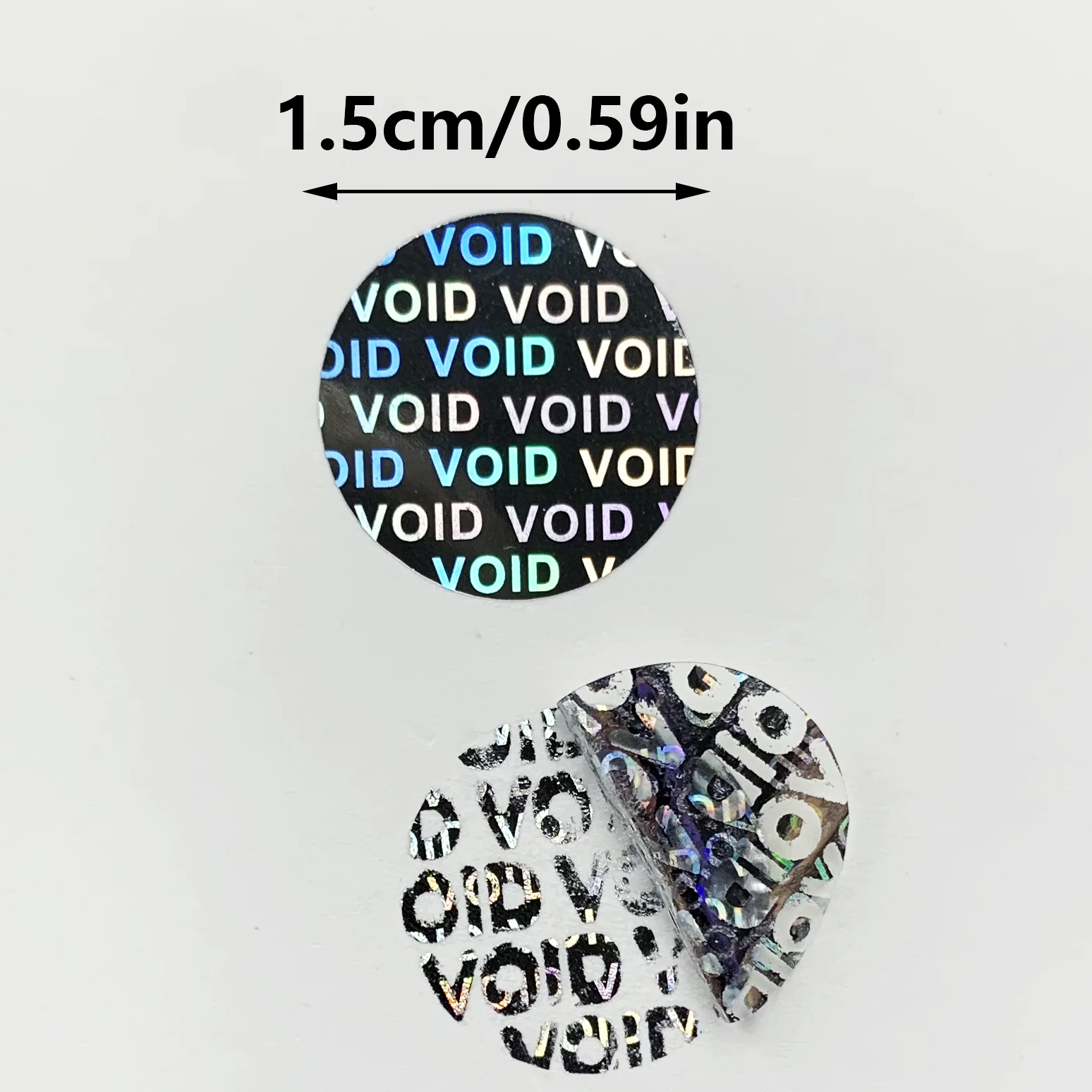 200pcs/400pcs Hologram Label Universal Small Size VOID Stickers, Cell Phone Repair Tamper Proof Anti-counterfeit Label Sticker