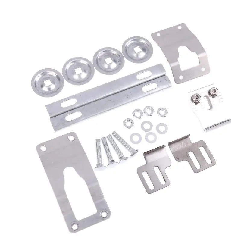 【F】Motorcycle Top Case Base Plate Quick Release Mount Slot Tail Side Box Rear Trunk Luggage Case Universal Installation Parts
