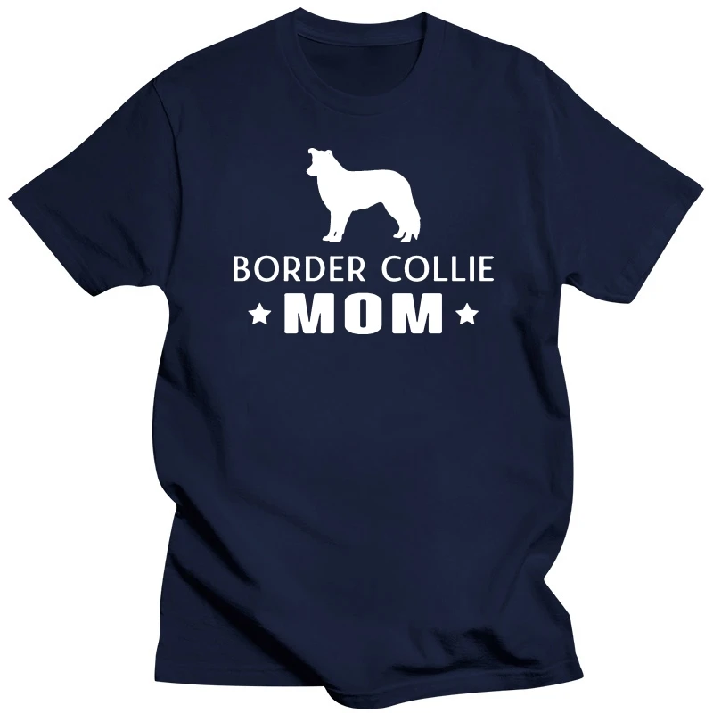 Men's Border Collie t shirt Customized cotton plus size 3xl Outfit Crazy Funny Casual summer Letter shirt