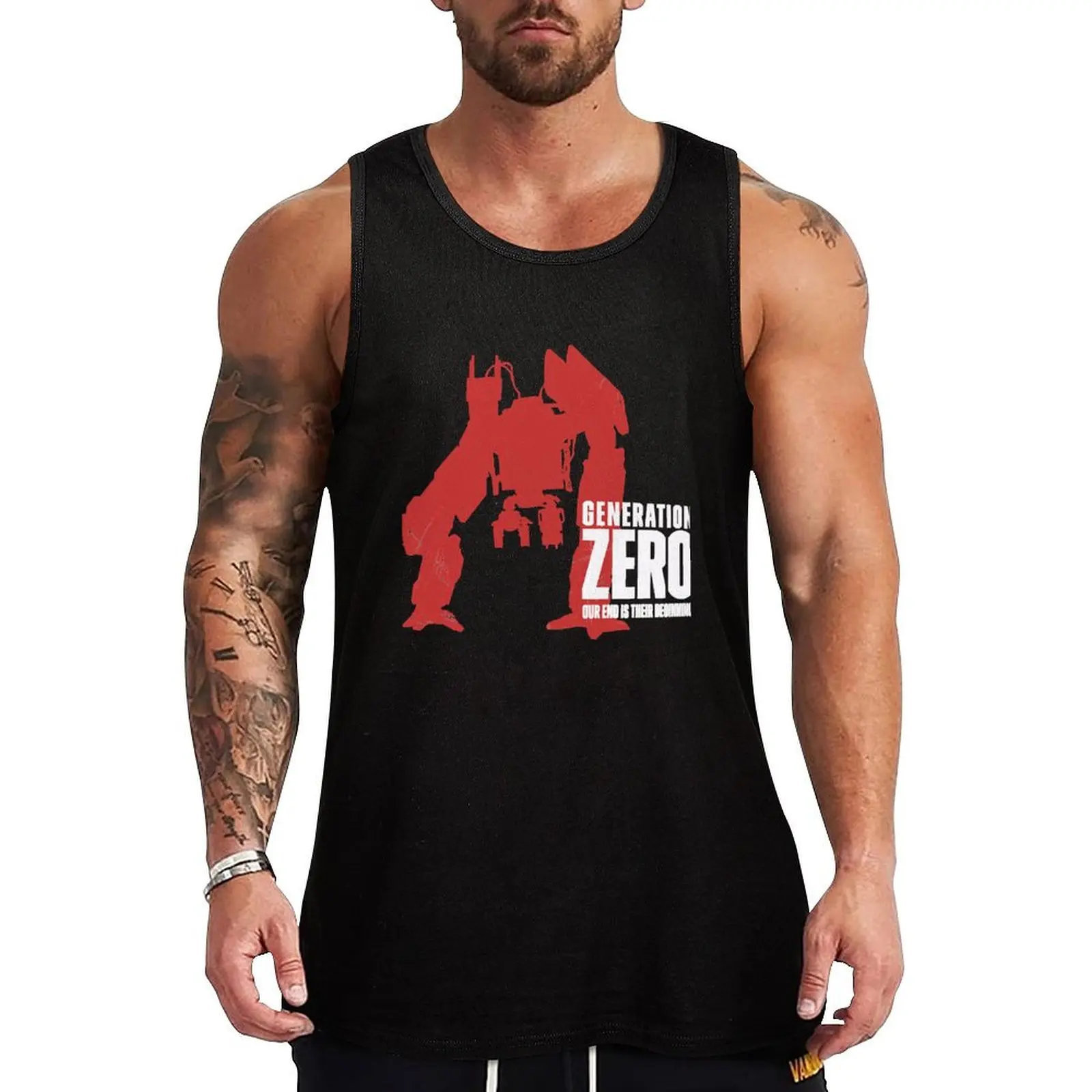 

Generation Zero Tank Top gym shirt man mens clothing