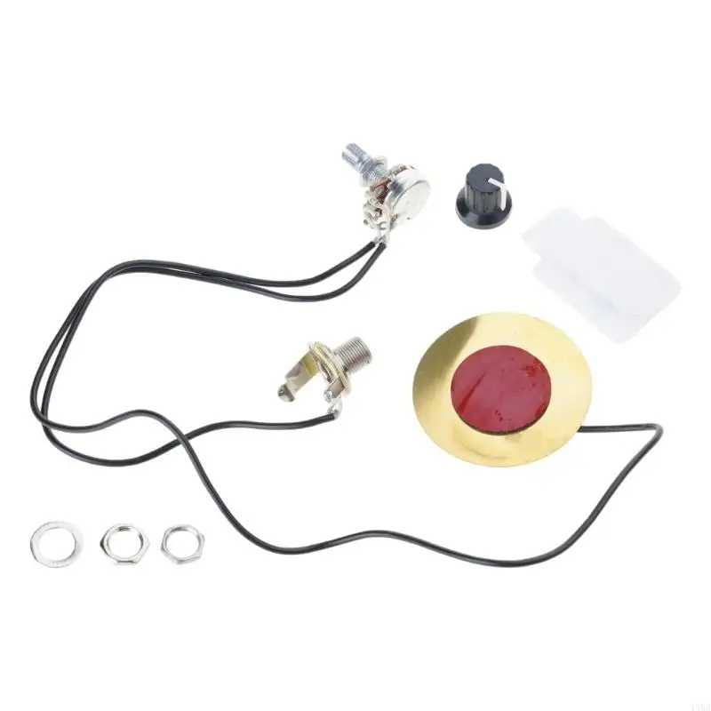 Guitar Pickup Circuit Switches Set Acoustic Guitar Pickup with 6.35Mm Output 4XBB