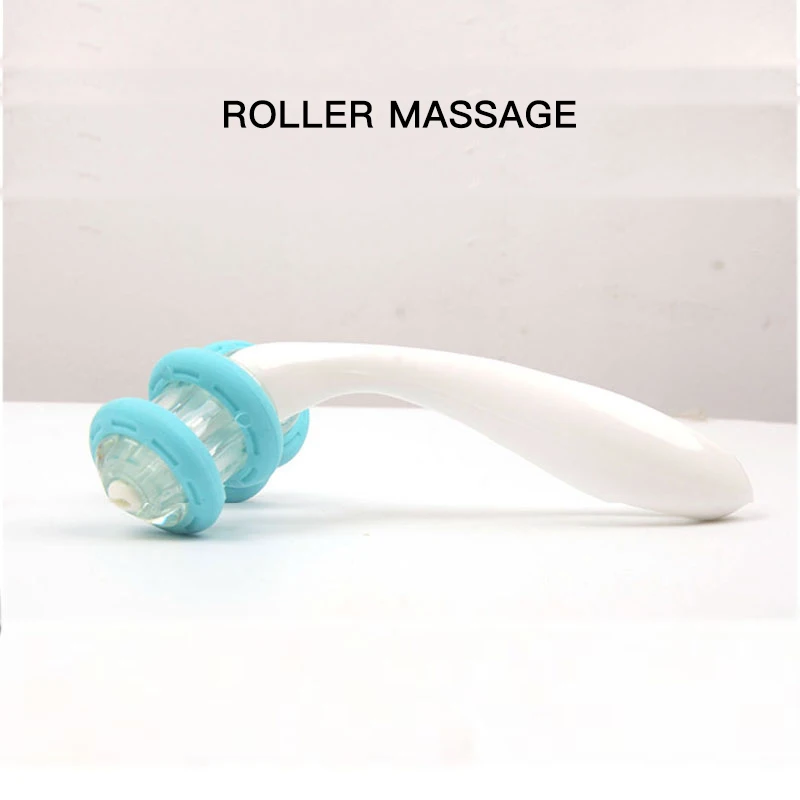 Abdominal Double-wheel Massager Waist Hip Arm Clamp Meat Body Sculpting Firming Roller