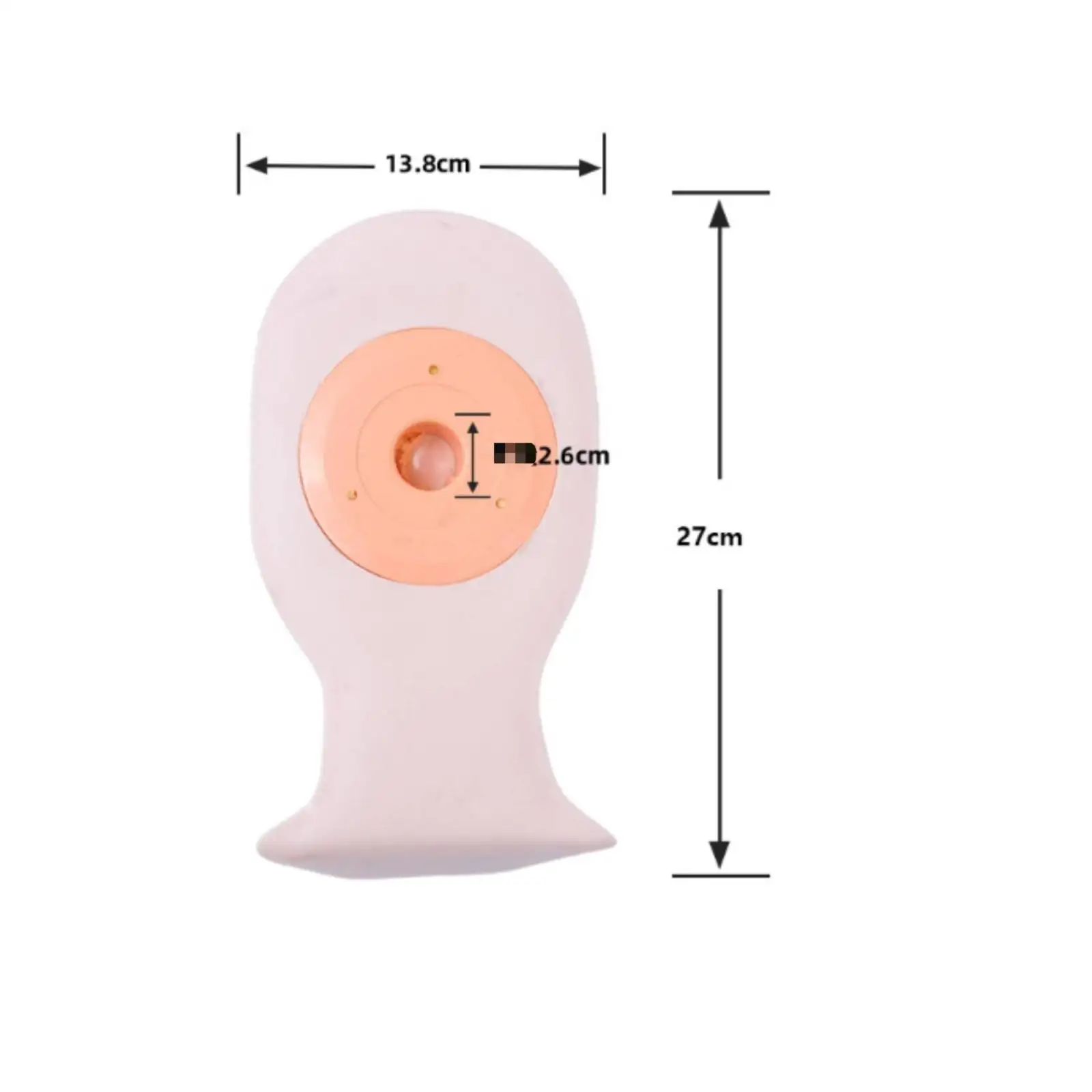 Lash Extension Training Mannequin Head PVC Reusable Practice Face with Neck Base and Eyelids for Professional Beauty Student