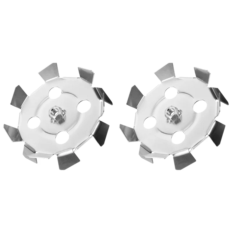 

2Pcs Impeller Mixing Attachment Electric Drill Rod Attachment Cement Mixing Stick Mixer Mixing Attachment-ABRO