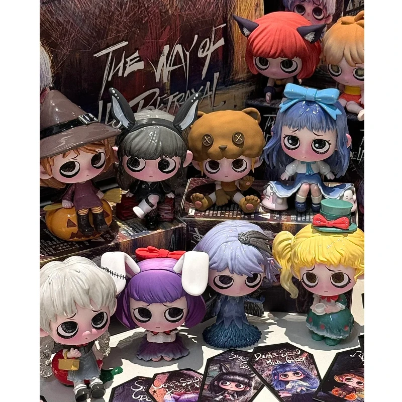 

Authentic Black Play Kiki Betrayal Of Myself Series Blind Box Trendy Toy Figure Desktop Decoration Ornament Cute Holiday Gifts