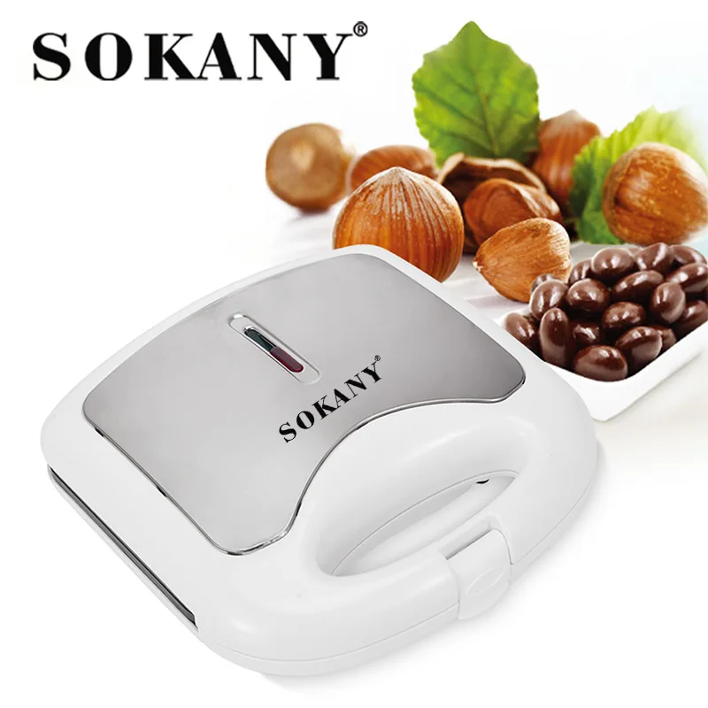 Mini Home Nut Making Machine, Non-stick Tray Walnut Biscuits, Double Sided Quick Heating, Automatic Mini Nut Cooking