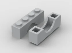 *Brick W. Bow 1X4X2* Y274 20pcs DIY enlighten block brick part No.12939, Compatible With Other Assembles Particles