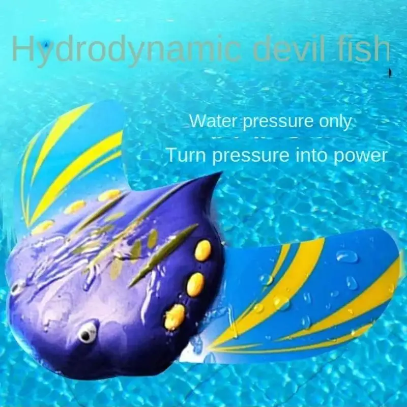 Water Power Devil Fish Underwater Glider Toy Beach Seaside Swimming Pool Games Kids Gift Summer Outdoor Toys Float For Adults