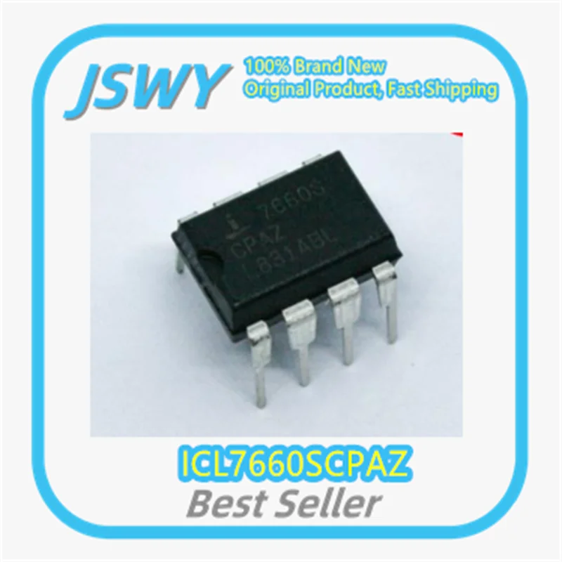 (10/50 pieces) ICL7660SCPAZ ICL7660S DIP8 Controller - Brand New Original