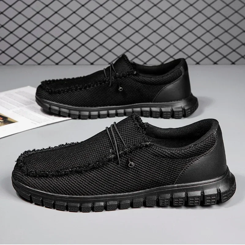 

Damyuan Breathable Ultralight Men's Loafers Fashion Casual Sneakers for Men Women Couple Mesh Shoes Outdoor Walking Shoe Size 44