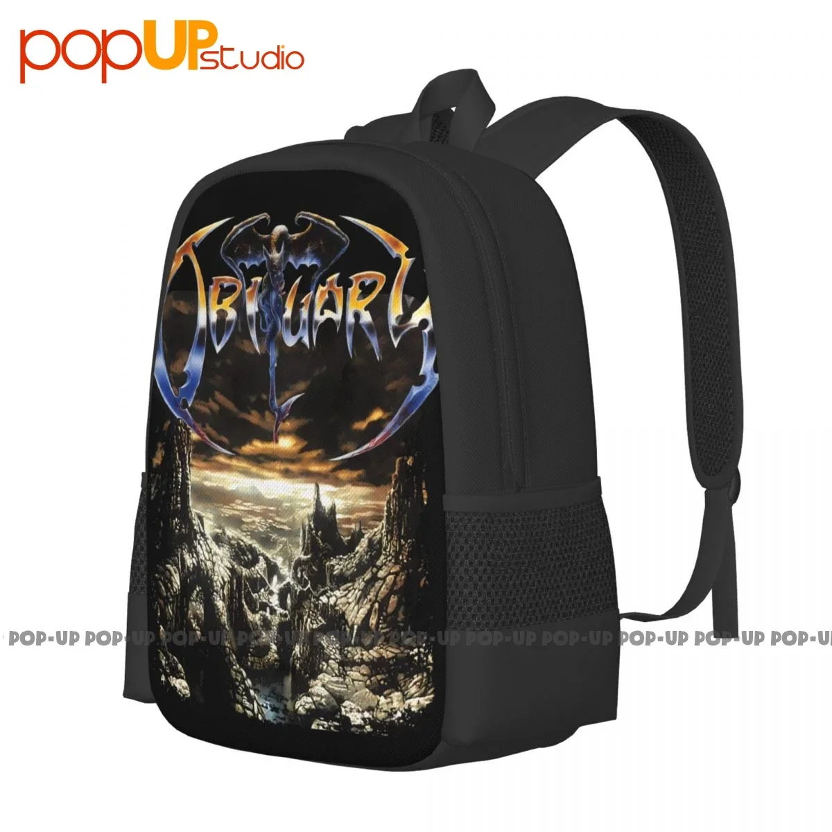 Obituary Cd Cvr The End Complete P-298 Backpack Large Capacity Hot Training Storage Bag School Sport Bag