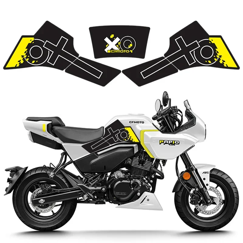 For CFMOTO XO Baboon Racing Driver Anti Wear Scratch Car Stickers Motorcycle Decoration Accessories