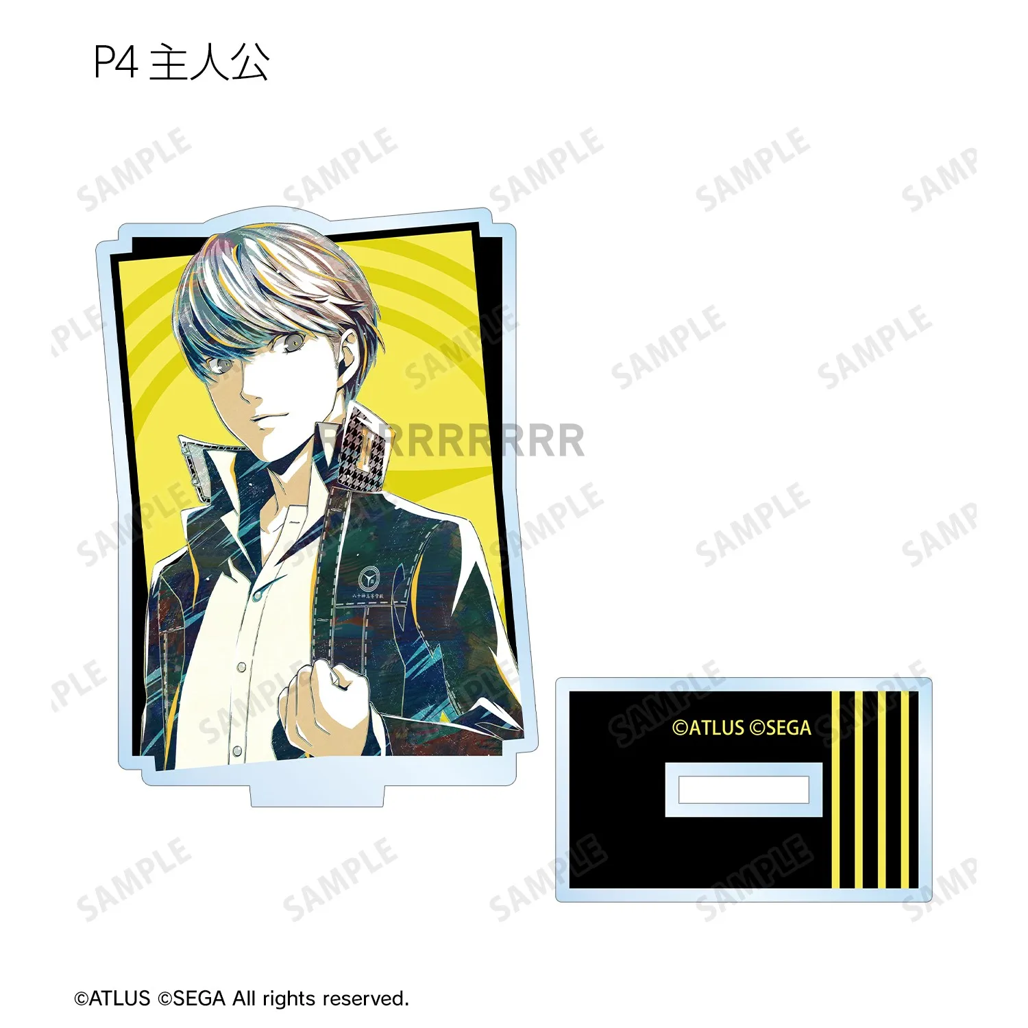 Anime Mini Action Figure Doll Narukami Yu Yuki Makoto Shiomi Kotone Amamiya Ren Acrylic Stand Model Plate Cosplay Toy