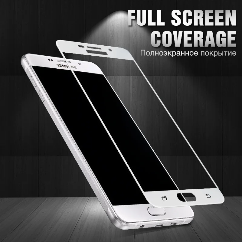 9H Protective Glass On For Samsung Galaxy A5 A7 A3 A8 2017 2016 J7 J5 J3 Pro J4 J6 Plus J8 2018 Tempered Glass Screen Protector