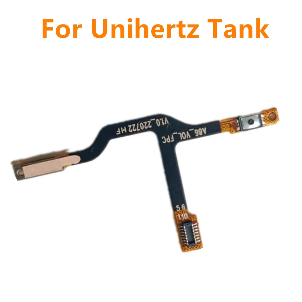 For Unihertz Tank 1 Cell Phone Parts Power On Off Button+Volume Key Flex Cable Side Control FPC Repair Accessories