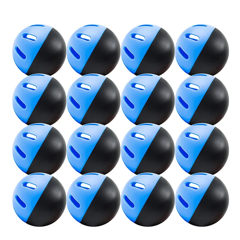 

1Pc 74MM Super Soft Indoor & Outdoor Auxiliary Balls EVA Hollow Hole Balls Black & Blue Duplicates Baseball Practice Balls