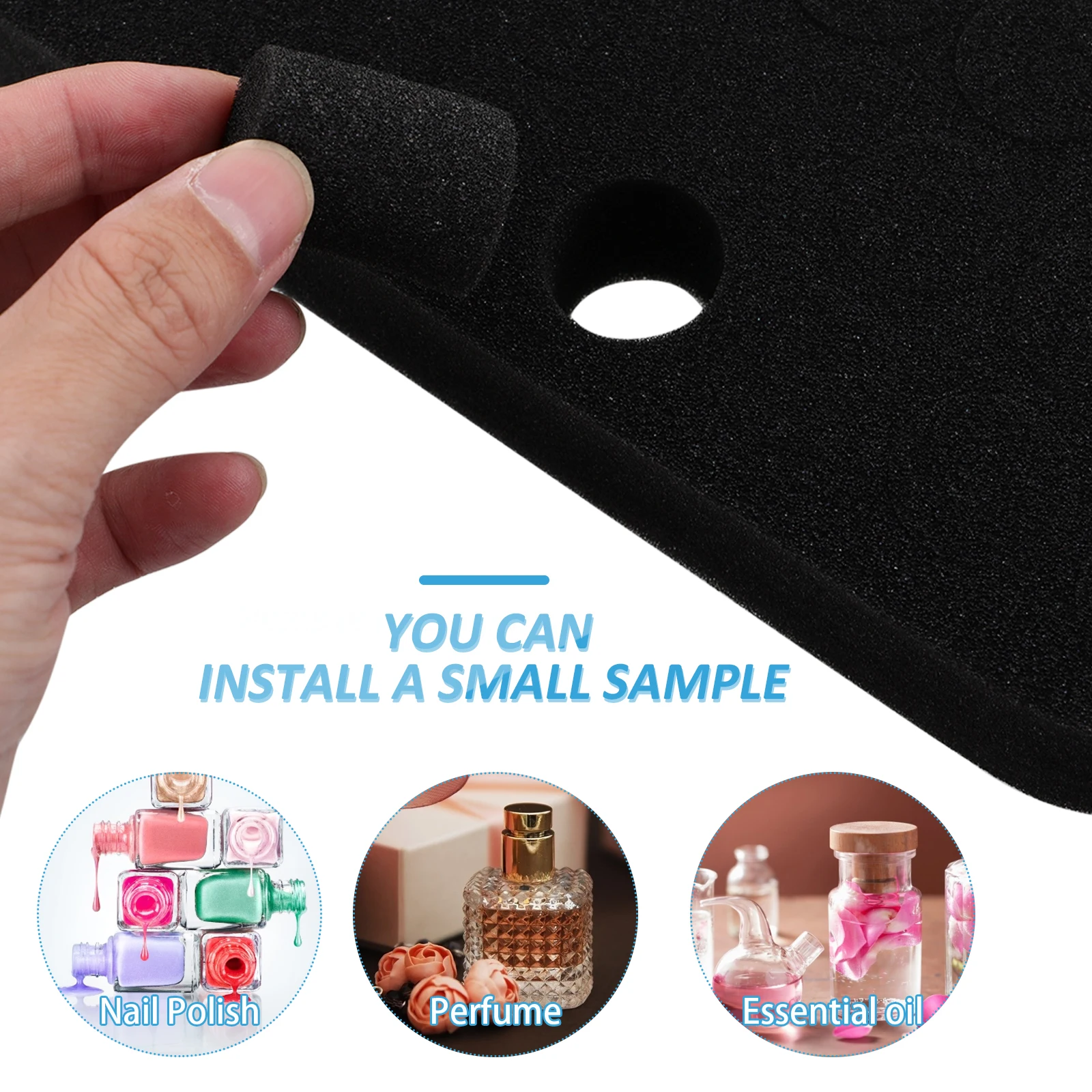 

30 Bottle Essential Oil Storage Bag Organizer Anti-fall Holder Travel Container