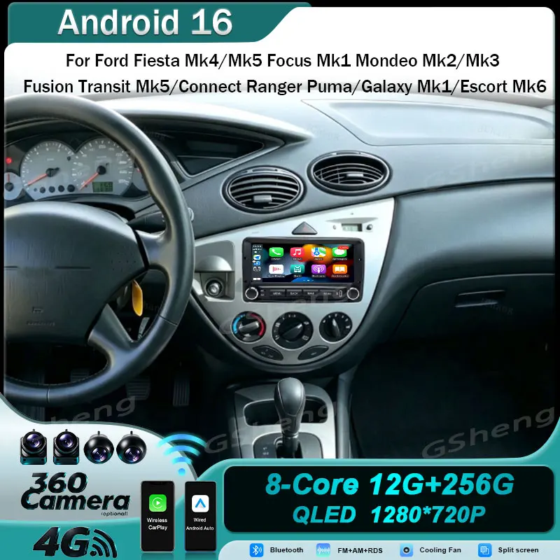 For Ford Fiesta Mk4/Mk5 Focus Mk1 Mondeo Mk2/Mk3 Fusion Transit Mk5/Connect Ranger Puma/Galaxy Mk1/Escort Mk6 6.86