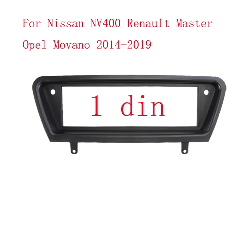 

For Nissan NV400 Renault Master Opel Movano 2014-2019 Car Radio Frame Fascia Adapter Audio Dash Fitting Panel Kit