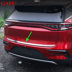 Stainless Steel Back Door Tailgate Trim for BYD TANG 2021 2020 2019 2018 Accessories Tail Gate Door Strip Car Sticker