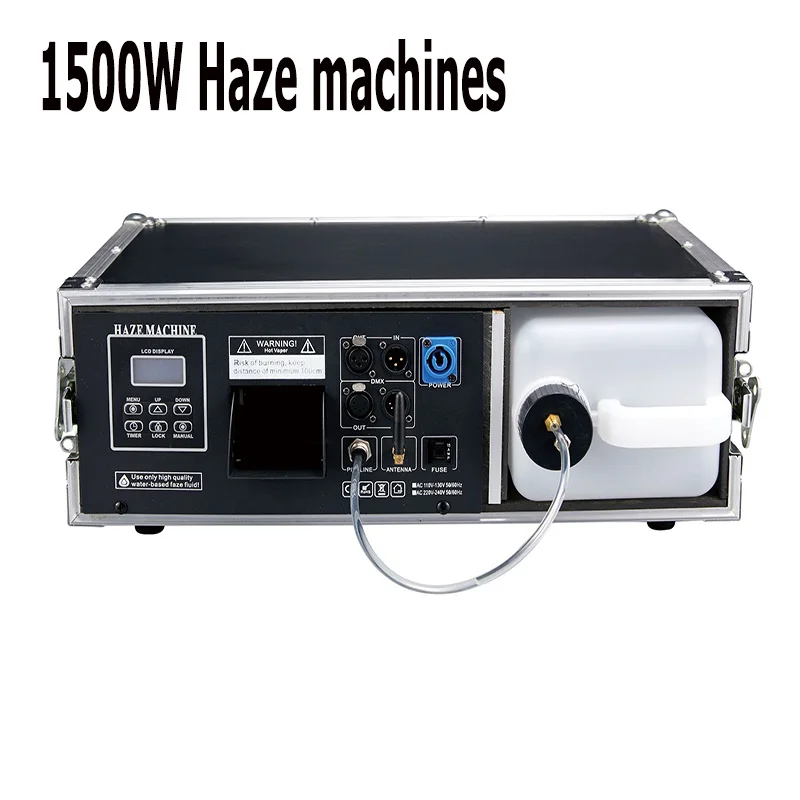 

1500W Water Base Haze Machine Super Outdoor Mist Maker DMX Control Stage Effect Fog Smoke Machine for DJ Nightclub Bar Party