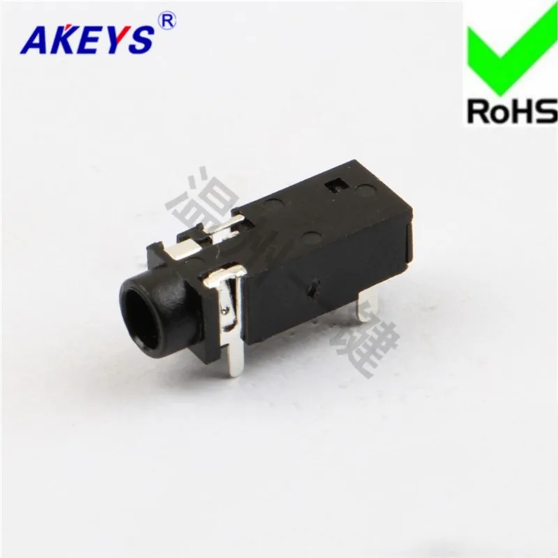 10 pcs PJ-328A power outlet / 3.5MM earphone socket 5-pin 2-pin socket 3. 5