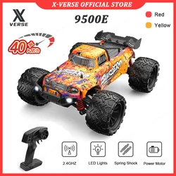 1:16 4WD Dual Motor RC Car High Speed 40KM/H 2.4G Fast Off Road 4x4 Remote Control Car with LED Lights RC Toys