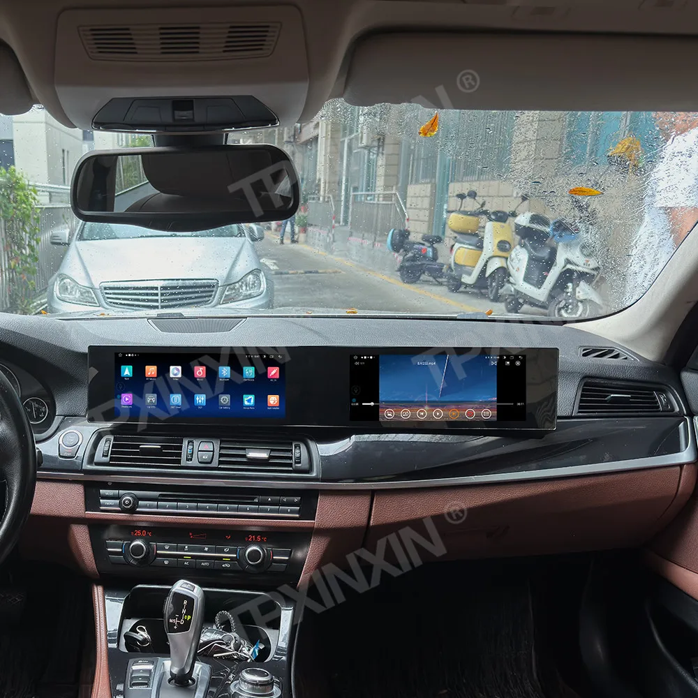 12.3 Inch 8-Core Android Auto Multimedia For BMW 5 Series F10 F11 2010~2017 GPS Navigation Car Radio Stereo Receiver Head Unit