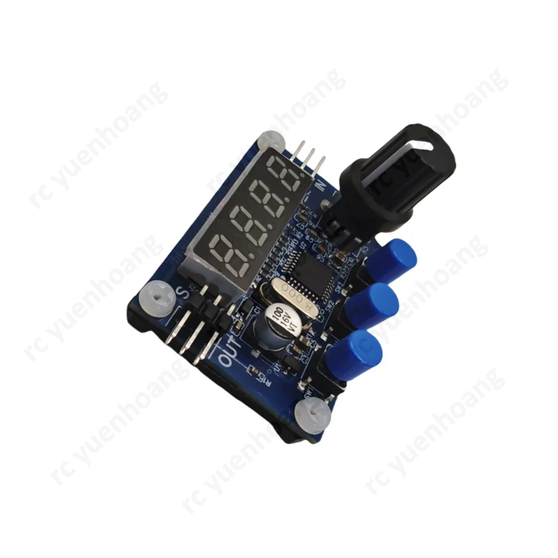 4.5V-8.4V Multi-function Servo Controller Tester Control Board ESC Signal Digital Display Signal PWM Output/Input for RC Model