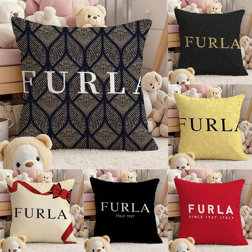

Mature Humor F-Furla Anime Pillow Case Comfort Sofa Bed Silky Elegant Invisible Zipper Custom Decorative Cushion Cover