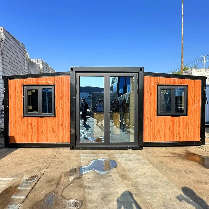 Custom-built 40-foot 20-foot Luxury Prefabricated Villas Foldable and Expandable Container Houses Portable Mobile Micro-homes