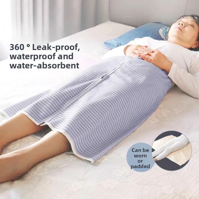 

Водонепроницаемая моющаяся накидка-пеленка для взрослых при недержании, для пожилых людей, лежачих больных