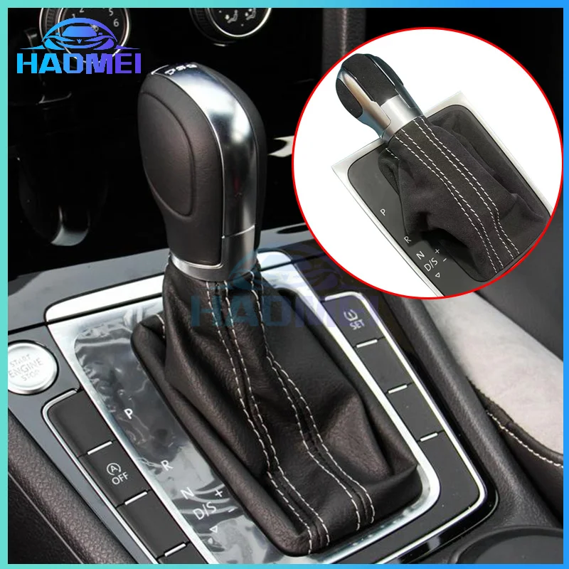 

Shift Gear Knob, Suitable For Vw Golf 7 7.5 GTI MK7, Automatic Shift lever, Equipped With Dust-Proof Leather Cover And Panel