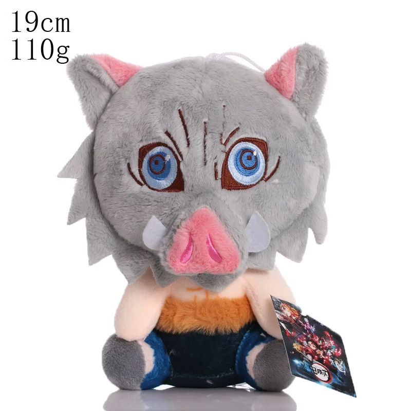 Peluche Demon Slayer, Kamado Tanjiro et Nezuko, poupée en peluche douce, coffret cadeau pour les Fans, en Stock