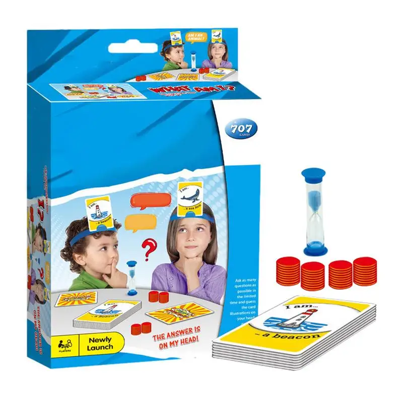 

Kids Guessing Game Set Children's Interactive Card Guessing Board Guess Cards With Clear Illustrations For Birthday Party Holida