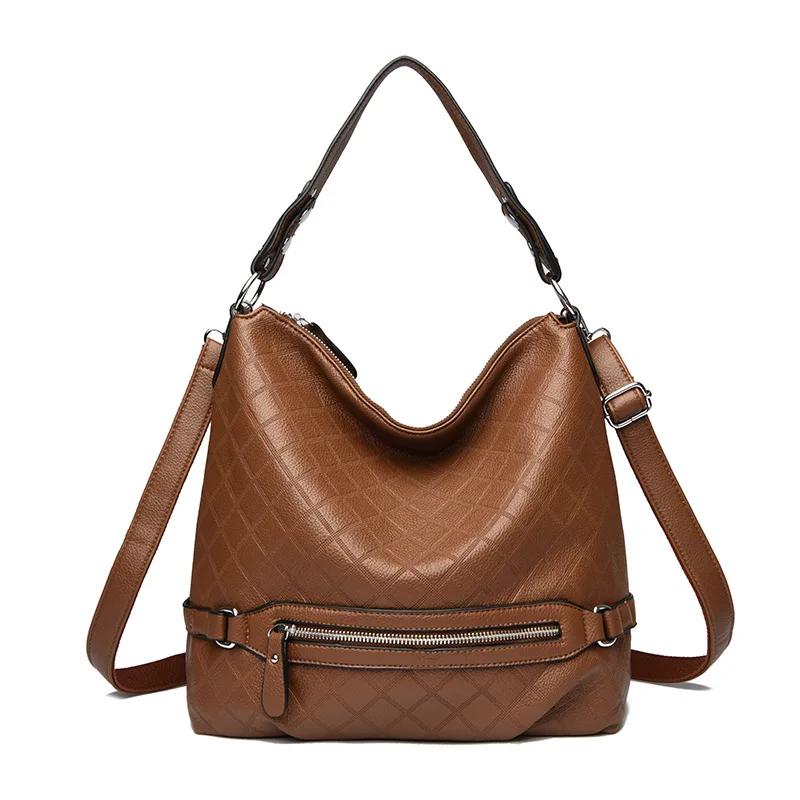 High End Handbag for Women 2025 New Style Women's Shoulder Bag with Large Capacity Simple and Casual Outdoor Crossbody Bag