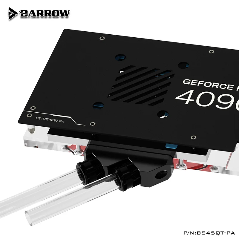 

Barrow G1/4" Module ,45 Degree Angled,Terminal Refit Bridge For Graphics Card Block VGA Cooler Cooling Accessory,BS45QT-PA