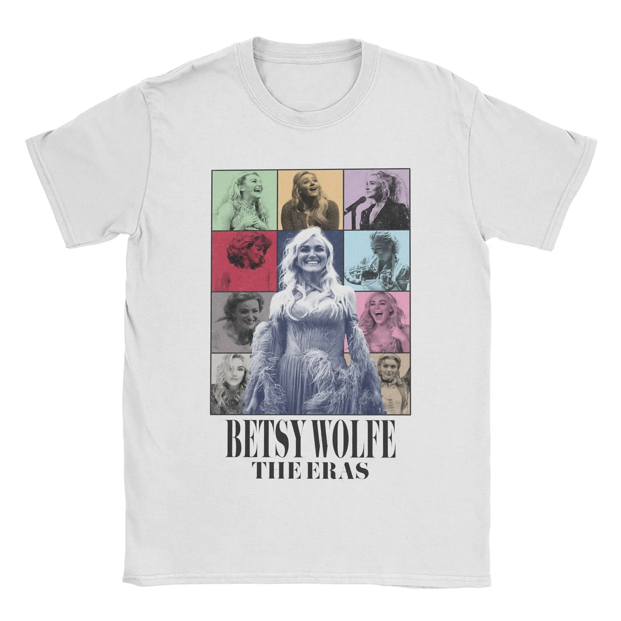 Men Betsy Wolfe Eras Tour T Shirts  Cotton Clothing Funny Short Sleeve Round Neck Tees Gift Idea T-Shirts