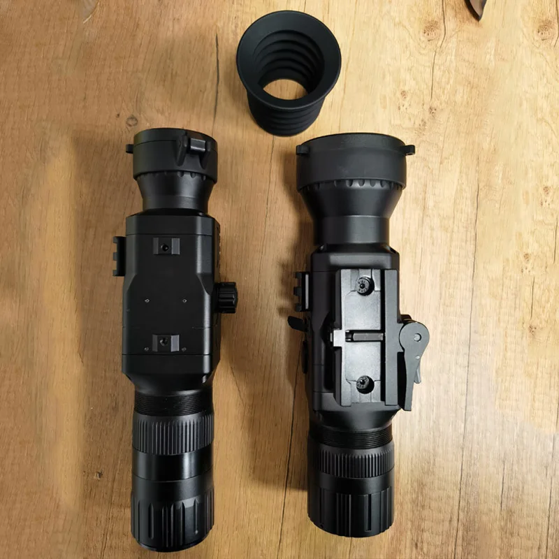 RS6 متعددة الوظائف في الهواء الطلق التصوير الحراري للرؤية الليلية أحادي العين أداة المراقبة كليب على النطاق الحراري للصيد