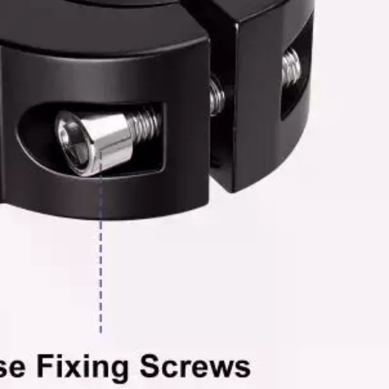 2Pcs Motorcycle Headlight Mount Bracket 360 Degree 18-32mm Adjustable Spotlight Clamp Motorcycle Head Light Lamp Holder Support