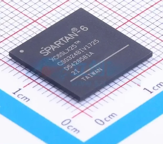 XC6SLX25-2CSG324I, BGA-324 package, programmable logic device, brand new and original.