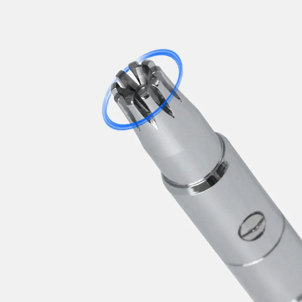 

1 шт. Ручной триммер для волос в носу с высокоточными лезвиями, безопасный для кожи, идеально подходит для ежедневного ухода за носом.