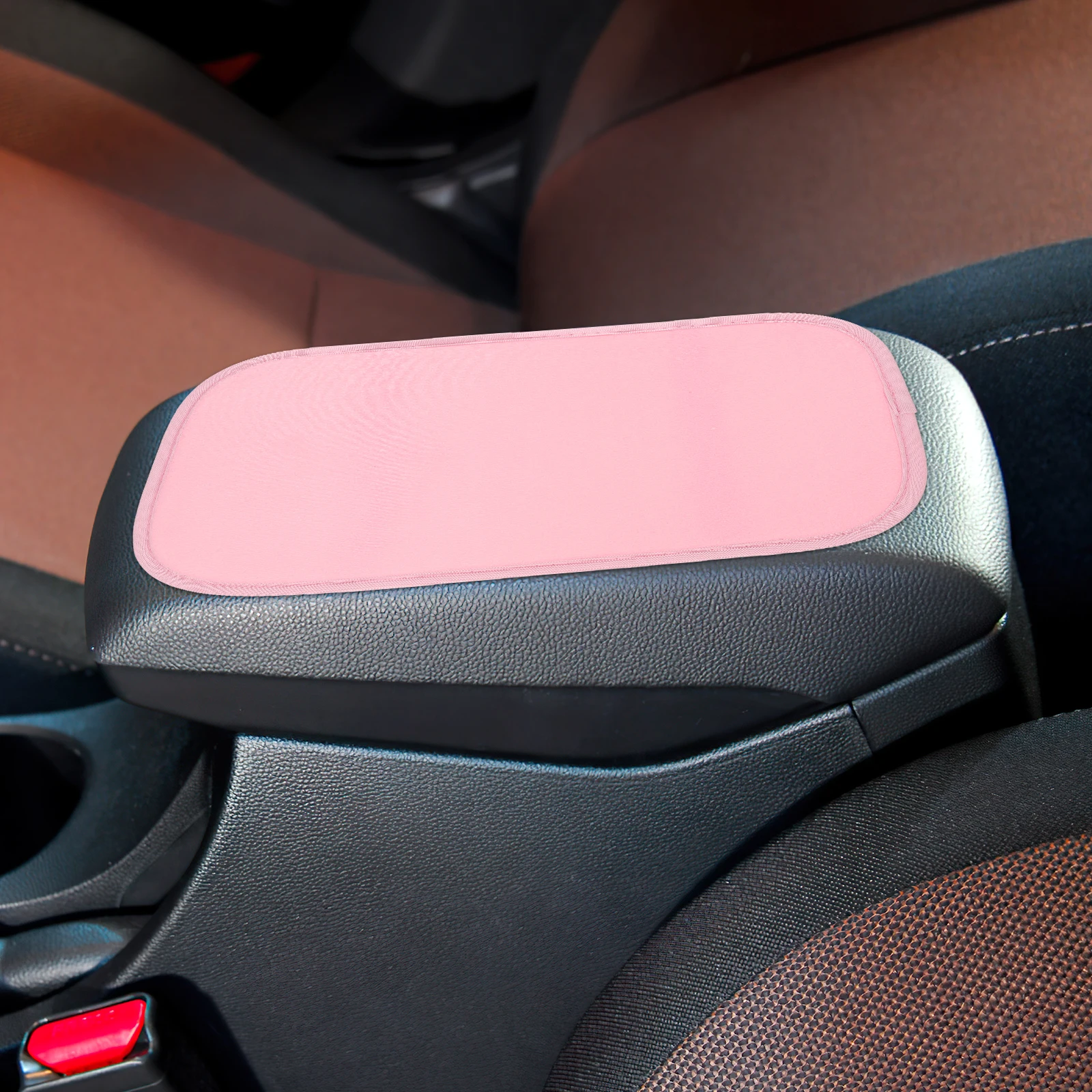 

Car Center Console Pad Flannelette Polyester Anti-Skid Armrest Cushion Protective Cover Scratch Pet Claws Prevention Comfort