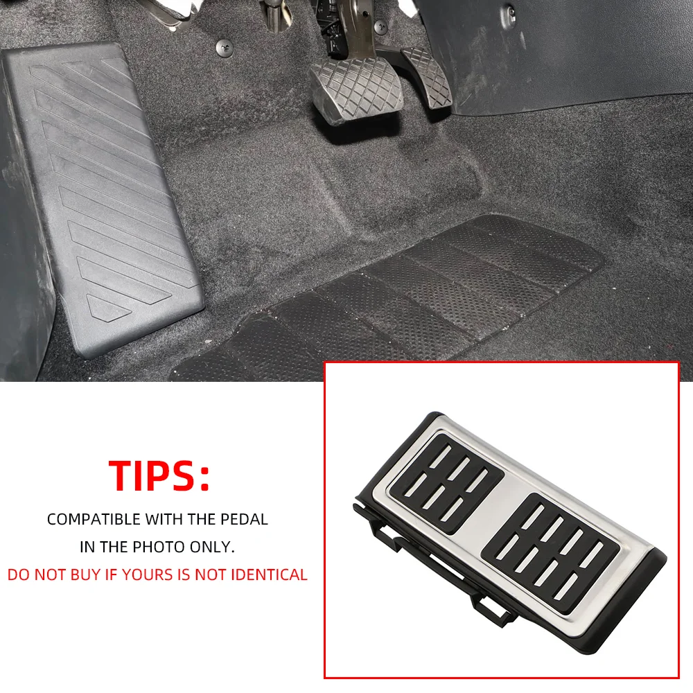 Edelstahl Auto Fuß Kraftstoff Pedal Bremse Kupplung Pedale Abdeckung für Volkswagen VW Golf 7 GTI MK7 für Skoda Octavia A7 Zubehör – Detail 3