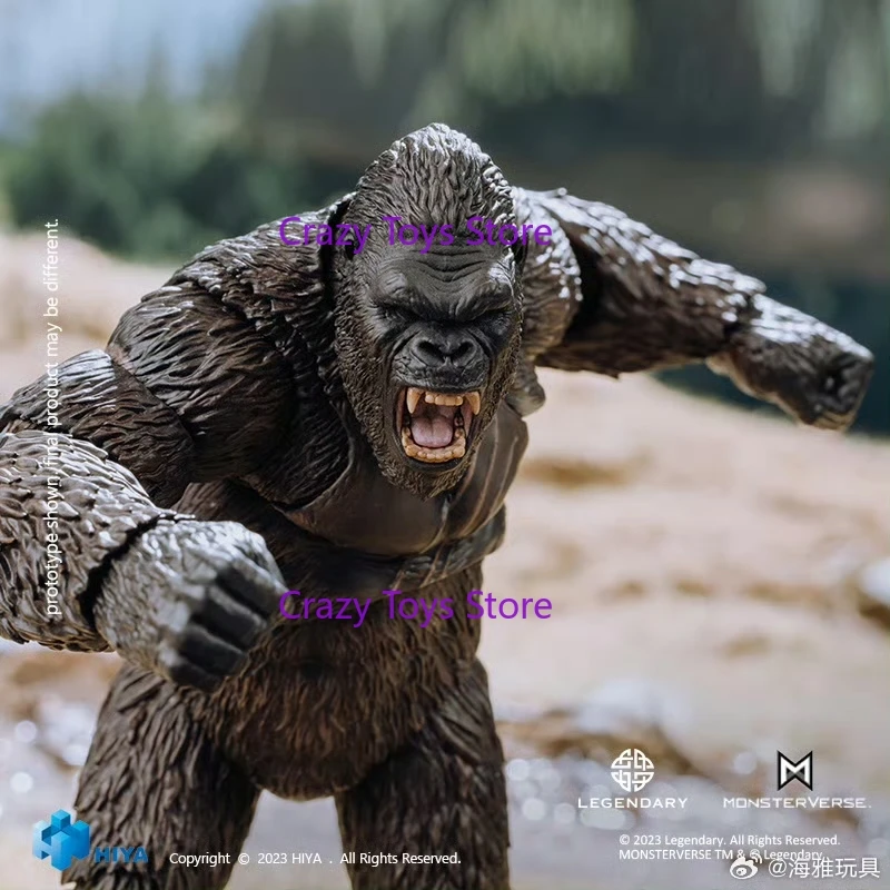 Op voorraad HIYA 6-inch actiefiguur Exquisite Basic Series King Kong Skull Island King Kong Replica Animatie ToyCollection Gift.
