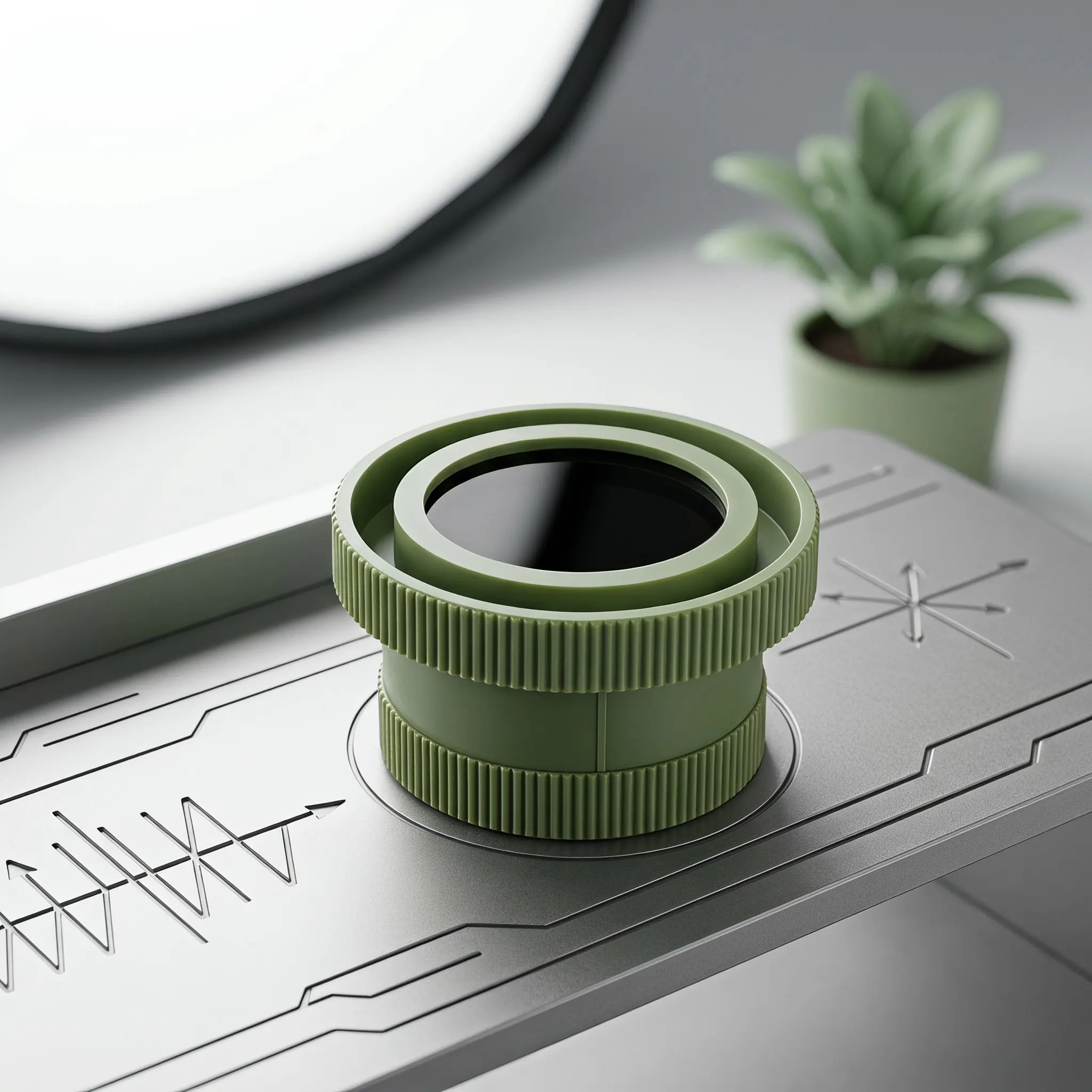 Plastic-Housed Optical Polarizer Physics Teaching Instrument Science Class Optics Demonstration Educational Stem Lab Equipment